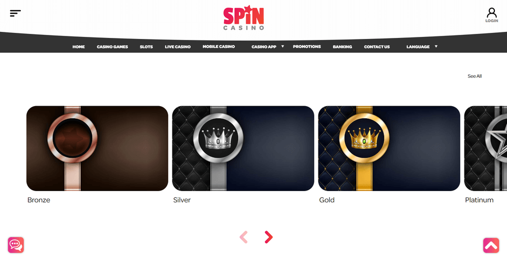 Spin Casino VIP Casino