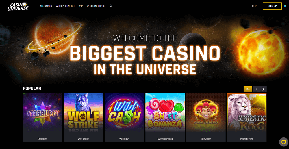 Casino Universe review